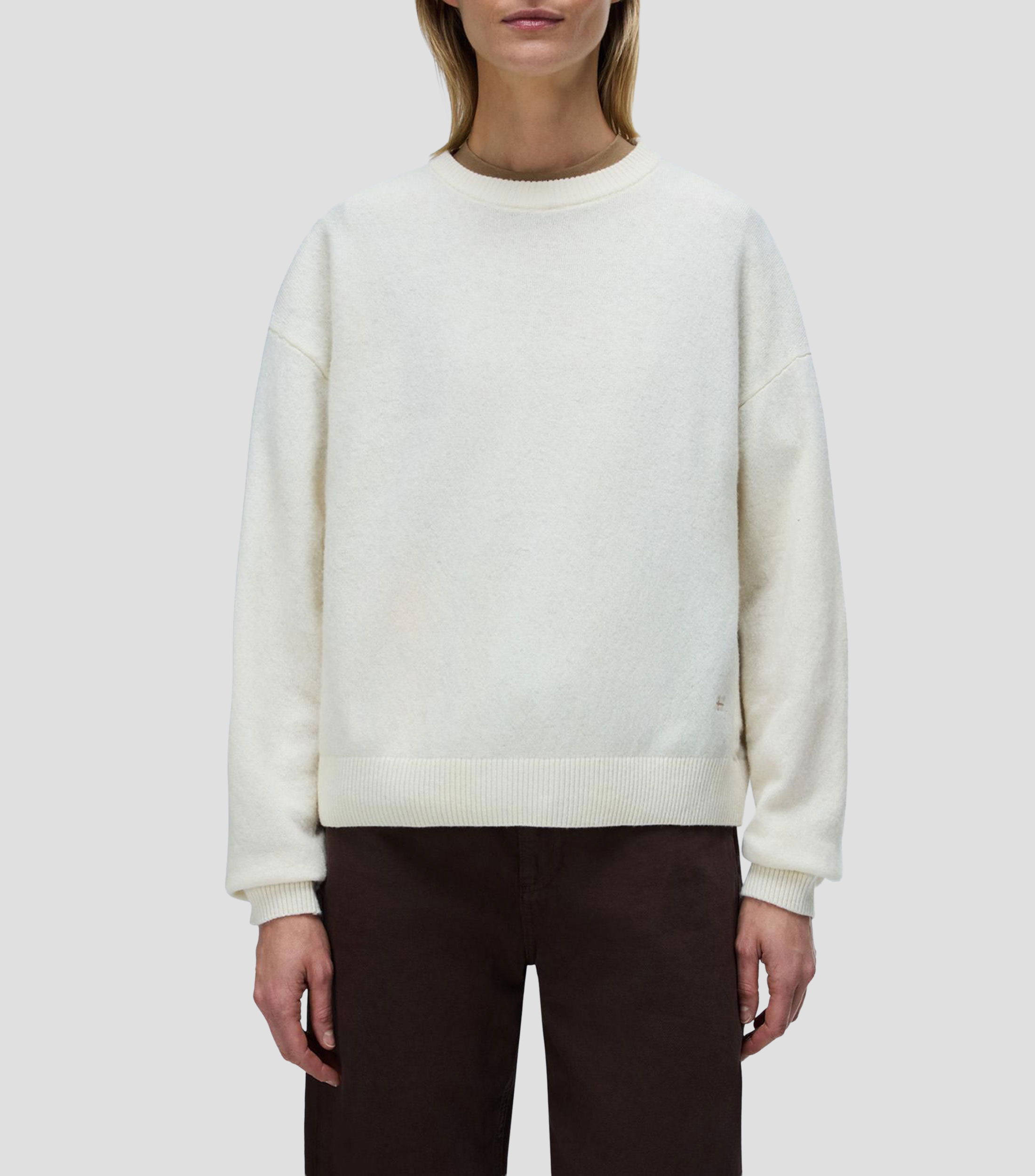Suéter cuello redondo Mujer